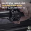 010-12676-15 0 Degree LiveScope Pole Mount for Garmin Panoptix LVS32 Transducer - Compatible with Ice Fishing Bundle and LiveScope Systems, Trolling Motor Shaft Mount view 2