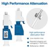 10Pcs 5dB LC-UPC Fiber Optical Attenuator Single Mode Connector Adapter view 2