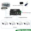 2-Port Industrial Switch with 2 Dual SC Fiber Port, Single Mode Gigabit Dual SC Fiber Media Converter 20 km, Mini 10/100/1000Mbps Ethernet to SC Fiber Switch, DC12~48V Input, IP40 Rated Aluminum case view 4
