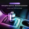 Couraglazer Bluetooth 5.0 FM Transmitter for Car | Dual USB Fast Charging (QC3.0 & 1A), Voice Assistant, RGB LED Light, High-Fidelity Sound, TF Card & USB Drive Music Player, Hands-Free Calling view 3