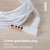 2 Meter Length CCZ UP01 Plus 5N OFC Replacement Earphone Extension Cable, in Ear Monitor Headphone Cords Wire TFZ Pins for KBEAR KS1/KS2/Storm/Flash/Lark, CCZ Melody/DC02/DC03 (TFZ 3.5MM, without Mic) view 4