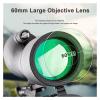 25-75x60 Powerful Spotting Scope Monoculars Zoom Telescope Bak4 FMC Waterproof with Tripod Bird Watching Telescope(A) view 2