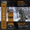 22mm Nylon Watch Band Compatible for Garmin Fenix 8 47MM/7/6/6 Pro/5/Epix Gen 2 Band, Camouflage Quickfit Bands for Forerunner 935/945/Approach S62/S60/MARQ (Khaki, 22MM) view 2