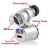 Microscope Observation 60x Mini Pocket LED Jewellers Loupe Microscope view 3