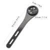 QANYEGN Out Front Cycling Computer Mount, Road Bike Cycling Computer Holder, Integrated Handlebar Stem for Accessories (Applicable to Garmin) view 3