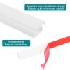 HARFINGTON 2pcs Cord Hider Wall 13inx1.2inx0.6in (LxWxH) PVC Cable Cover Self Adhesive Wire Hider Wall Mounted TV Cable Raceway for Cables Management (26in Total Length) view 4