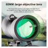 25-75x60 Spotting Scope Zoom Telescope BAK4 Prism Waterproof Powerful Monocular for Birdwatching Target Shooting Outdoor Camping(with Tripod and Clip) view 2