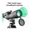 25-75x60 Spotting Scope Zoom Telescope BAK4 Prism Waterproof Powerful Monocular for Birdwatching Target Shooting Outdoor Camping(with Tripod and Clip) view 3