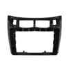 2 Din Car Stereo Radio Frame Fascia Cover Trim Kit Panel 9 Inch Compatible with Yaris Vitz Platz 2005 2006 2007 2008 2009 2010 2011(Black UV) view 1