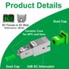 10Pcs 3dB SC-APC Fiber Optical Attenuator Single Mode Connector Adapter view 3