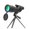 25-75x60 Spotting Scope Zoom Telescope BAK4 Prism Waterproof Powerful Monocular for Birdwatching Target Shooting Outdoor Camping(Black with Tripod) view 1