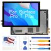 LCD Screen for Microsoft Surface Pro 7 Plus 12.3 Inch Screen Replacement for Microsoft Surface Pro 7 Plus 1960 1961 LCD Display Touch Digitizer Glass Assembly with Tool (Not Fit for Pro 7) view 1
