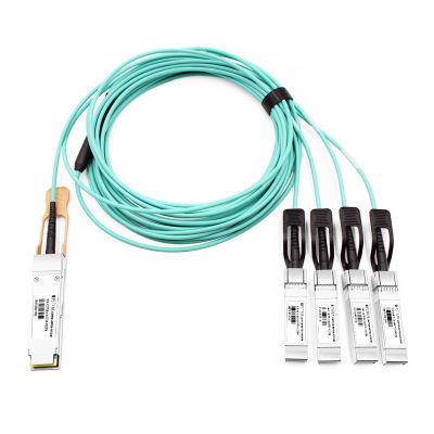 OPSTRAN 100G QSFP28 to 4x25G SFP28 Active Optical Breakout Cable Compatible with Arista Networks AOC-Q-4S-100G-20M 20m (66ft)