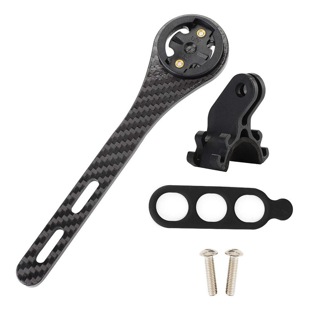 QANYEGN Out Front Cycling Computer Mount, Road Bike Cycling Computer Holder, Integrated Handlebar Stem for Accessories (Applicable to Bairuiteng)