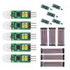 Bundle of 5pcs HC-SR505 Micro Body Sensing Module PIR Motion Detector Sensor + 240pcs Breadboard Jumper Wires Cable Kit + 5pcs RCWL-0516 RCWL 0516 Microwave Radar Sensor view 1