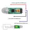 Bundle of 5pcs HC-SR505 Micro Body Sensing Module PIR Motion Detector Sensor + 240pcs Breadboard Jumper Wires Cable Kit + 5pcs RCWL-0516 RCWL 0516 Microwave Radar Sensor view 4