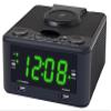 HANNLOMAX HX-208Wi CD/MP3 Player with Alarm Clock Radio, Wireless Charger, PLL FM Radio, USB Ports for Charging and MP3 Playback, 1.2" Green LED Display, Dual Alarm, AC Operation only. view 1