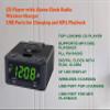 HANNLOMAX HX-208Wi CD/MP3 Player with Alarm Clock Radio, Wireless Charger, PLL FM Radio, USB Ports for Charging and MP3 Playback, 1.2" Green LED Display, Dual Alarm, AC Operation only. view 2