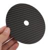 Carbon Fiber CD Mat, Low Distortion Rate, Fullness Sound Quality, Vibration Absorption Sound Improvement with Applicable Scope for CD Player (Black) view 4