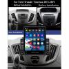 9.7 inch Car Stereo Radio for Ford Transit 2013 2014 2015 2016 2017 2018 2019, Android 14 Touchscreen Car Radio Stereo with CarPlay Android Auto GPS Navi Bluetooth WiFi SWC FM DSP Backup Camera Mic view 2