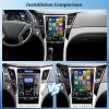 Ftoghe Android 13 Car Stereo Radio for Hyundai Sonata 2010-2015 9.7 Inch Touch Screen with Wireless Carplay Android Auto Mirror Link GPS Navi Bluetooth FM WiFi+Backup Camera&MIC view 2