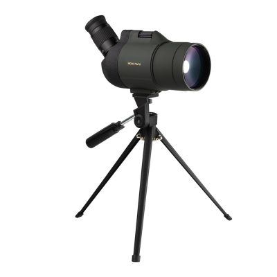 25-75x70 Spotting Scope Powerful Monocular FMC BAK4 Telescope Waterproof for Birdwatching Hunting Camping Equipment(Green with Tripod)