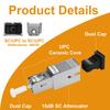 10Pcs 15dB SC-UPC Fiber Optical Attenuator Single Mode Connector Adapter view 3