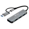 USB hub Splitter USB Splitter for Laptop,USBA 3.0 1to4,USBA/C 3.0 Splitter usbc hub for Laptop,usb3.0 Port Expander usbc Adapter to usb3.0,USB Expander,USB c hub Plug and Play view 1