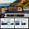 10.25" IPS Touch Screen Car Radio for BMW 3 Series E90/E91/E92/E93 (2008-2012) Wireless/Wire CarPlay Android Auto with CIC System, No Original Display, Bluetooth, Multimedia Receiver (Need to Cut) view 4