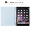 JOYLAND Blue Pad Case for iPad mini 7 (A17 Pro) 2024/Mini 6 2021-8.3 Inch,with Pencil Holder-Auto Wake/Sleep,Stripes&Blue Bow Pattern Anti-Scratch Shockproof Premium Folio Stand Case view 2