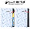 JOYLAND Blue Pad Case for iPad mini 7 (A17 Pro) 2024/Mini 6 2021-8.3 Inch,with Pencil Holder-Auto Wake/Sleep,Stripes&Blue Bow Pattern Anti-Scratch Shockproof Premium Folio Stand Case view 4
