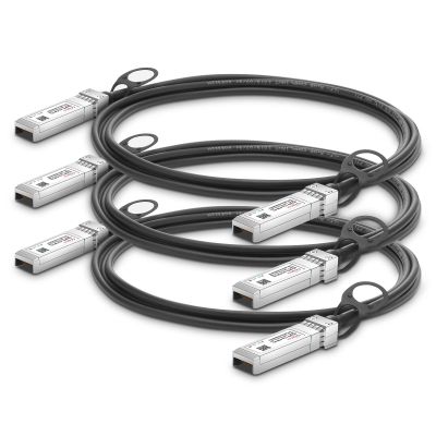 10G SFP+ DAC Cable, 3m (10ft) Passive Direct Attach Copper Twinax Cable for Cisco SFP-H10GB-CU3M, Ubiquiti, D-Link, Netgear, Mikrotik, Open Switch Devices-3pcs