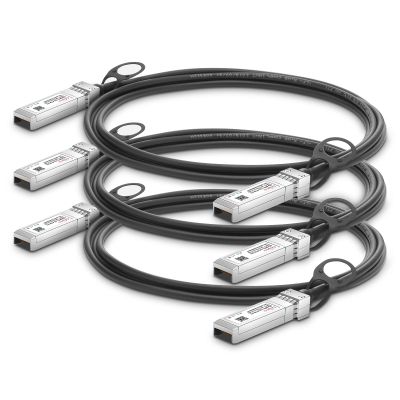 10G SFP+ DAC Cable, 2m (7ft) Passive Direct Attach Copper Twinax Cable for Cisco SFP-H10GB-CU2M, Ubiquiti, D-Link, Netgear, Mikrotik, Open Switch Devices-3pcs