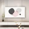 TV Covers 32-85 Inches Tv Screen Cover Universal All-inclusive Elastic LCD LED TV Dustproof Sun Protection Modern Simple Hanging TV Display Protectors Home Art Decoration Cover-White-2||69-75 inch view 1