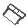 Car Front Side Air Outlet Vent Frame Trim Compatib 9 Inch Car Fascia/Fit for Toyota Vios Yaris Belta 2006 2007 2008 Video Panel Player Audio Dash 2 Din Frame Dashboard Mount Kit ABS Silver Car Stereo view 4