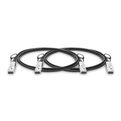 10G SFP+ DAC Cable, 3m (10ft) Passive Direct Attach Copper Twinax Cable for Cisco SFP-H10GB-CU3M, Ubiquiti, D-Link, Netgear, Mikrotik, Open Switch Devices-2pcs