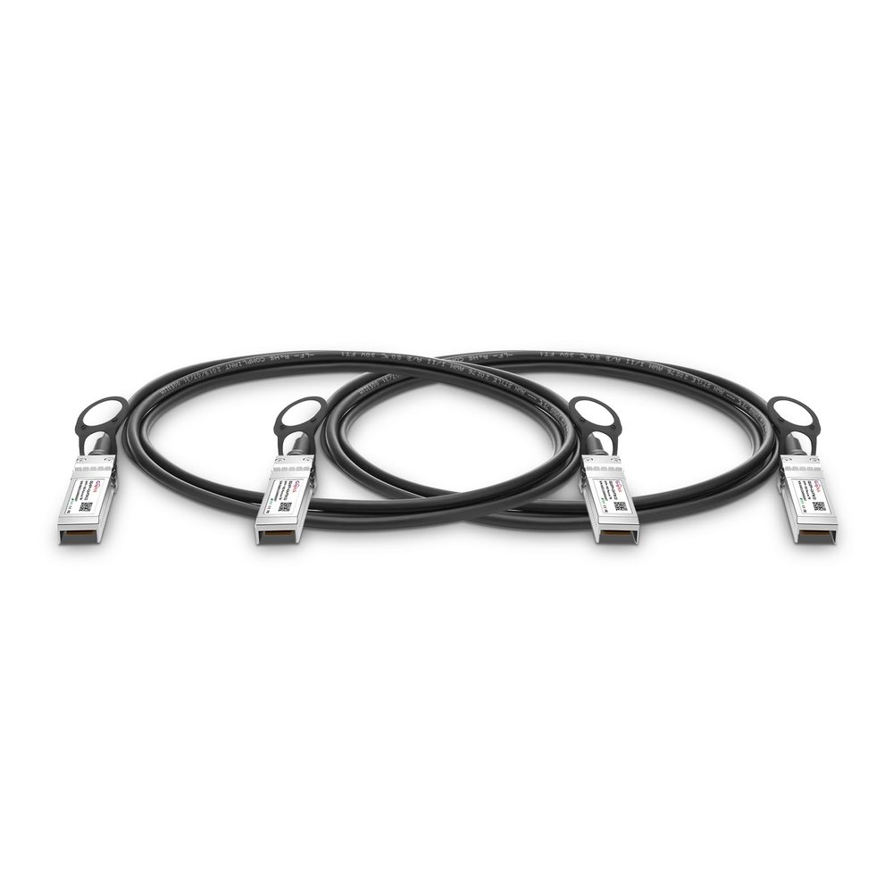 10G SFP+ DAC Cable, 3m (10ft) Passive Direct Attach Copper Twinax Cable for Cisco SFP-H10GB-CU3M, Ubiquiti, D-Link, Netgear, Mikrotik, Open Switch Devices-2pcs