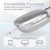 BEVCEFCC Over Ear Bluetooth Headphones, Foldable Headphones Wireless, Comfortable Fit, Foldable Lightweight Headset, Bluetooth Headphones with Microphone for Phone PC Travel (Silver) view 2
