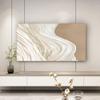 TV Covers 32-85 Inches Tv Screen Cover Universal All-inclusive Elastic LCD LED TV Dustproof Sun Protection Modern Simple Hanging TV Display Protectors Home Art Decoration Cover-Khaki||46-50 inch view 1