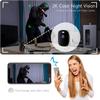 RICHCHO 4PC 2K WiFi Security Camera Indoor, Window, AI Motion Detection, Color Night Vision, 2-Way Audio, Cloud+SD, view 3