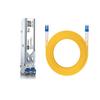 1Gb Singlemode Module with 10m OS2 LC to LC Fiber Cable, 1000BASE-LX/LH Compatible for Cisco GLC-LH-SMD, Meraki, Ubiquiti,Mikrotik, Intel, Netgear,D-Link and More
