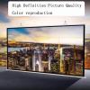 30in 40in 50in 60in 72in Projector Screen, Portable 16:9/4:3 4K HD Indoor Outdoor Projection Screen Manual Pull Down, Movie Screen for Indoor Outdoor Home Theater Backyard Cinema(16:9,30in) view 3