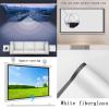 30in 40in 50in 60in 72in Projector Screen, Portable 16:9/4:3 4K HD Indoor Outdoor Projection Screen Manual Pull Down, Movie Screen for Indoor Outdoor Home Theater Backyard Cinema(16:9,30in) view 4