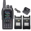 Dual Band DMR Handheld Mobile Two-Way Radio AT-D168UV, VHF/UHF Digital/Analog TRANSCEIVER, APRS-10K Talk Groups and 500K Digital Contacts 2 Batteries for Team Work view 1