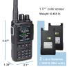 Dual Band DMR Handheld Mobile Two-Way Radio AT-D168UV, VHF/UHF Digital/Analog TRANSCEIVER, APRS-10K Talk Groups and 500K Digital Contacts 2 Batteries for Team Work view 4