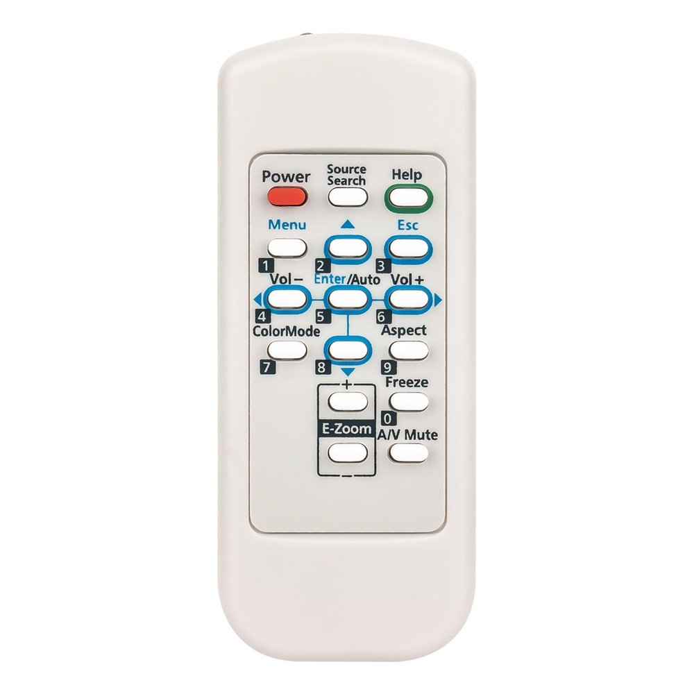 145664100 Replacement Remote Control Compatible for Epson Projectors 822 822+ 83+ 822p 83c 83V+ 410W 400W V11H255020 V11H303020 V11H304020 V11H371020 V11H281020 RB-V11H303020-N RB-V11H255020-N