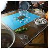 Acrylic High-definition Photography Shallow Water Tank, Advertising Shooting Props Multifunctional Storage Box, Decorative Tray Countertop Storage Box, Floating Photo Props Box(40x30x6cm/16x12x2in) view 3
