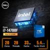 Dell Inspiron 3030 Desktop Tower, 14th Gen Intel Core i7-14700F(>i9-12900F, 5.40 GHz), GeForce RTX 3050, Prebuilt PC, WiFi 6, Bluetooth, Keybaord, Mouse, Windows 11 Home, Blue(16GB DDR5 RAM | 1TB SSD) view 3