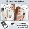 2 Way Wireless Intercom, 1000M Super Long Range Intercomunicador, Waterproof Indoor Outdoor Wireless Intercom System Communication System for Home House Business Office view 2