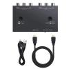2 Port AV to HDMI Converter, Dual RCA to HDMI Adapter, for VCR DVD Player, TV and Projector, Plug and Play view 1